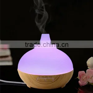 Home Use Light Wood Grain 300ml 14W Can Be Timed Air Aroma Diffuser thumbnail-2