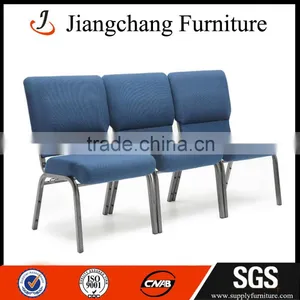 Church Used Vintage Metal Chairs JC-E65 thumbnail-3