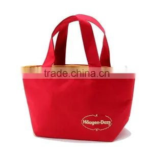 2016 Stock China Fabric Tote Bag, Die-cut Handle Pouch thumbnail-1
