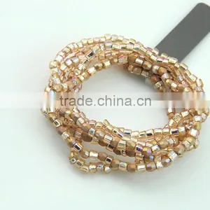 New Fashion Multilayer Colorful Seed Bead Wrap Bracelet thumbnail-4