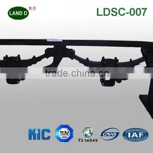 European YORK Type 12t Casting Machine Tool Semi Trailer Independent 2 Axles Suspension Parts for Heavy Vehicle thumbnail-1