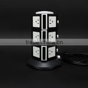 250v Universal Electrical Extension Multi Power Socket Outlet thumbnail-3