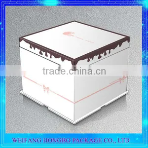 Factory Wholesale Gift Food Grade Cake Boxes With ISO FDA thumbnail-6