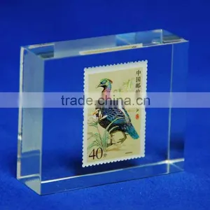 Custom Clear Acrylic Block With Stamp thumbnail-1