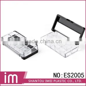 Ten Color Eyeshadow Palette Transparent Cosmetic Case thumbnail-1