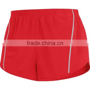 New Athlete Red Running Shorts Wholesale With OEM Service thumbnail-1