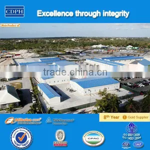 Galvanizing Structure Plant, Prefabricated Steel Frame House thumbnail-1
