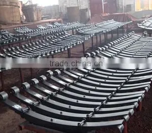 International Standard Mechanical Suspension Parts Leaf Spring For Truck Trailer thumbnail-1