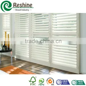 Vinyl Plantation Window PVC Shutter Doors thumbnail-4