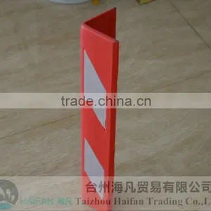 600*100*8mm Red EVA Wall Corner Guard for Underground Garage/ EVA High Visibility Colourful Corner Guard for Parking Safety thumbnail-5