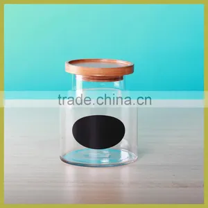 Hot Sale Glass Jar With Acacia Wooden Lids thumbnail-3