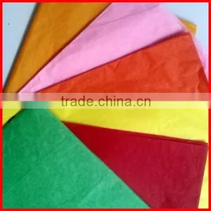 New Designed Solid Colorful Tissue Paper With Customised Printed For Sale thumbnail-1