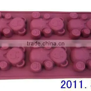 Wholesale Food Grade Kangaroo / Bowl / Animal Shaped Silicone Cake Mould thumbnail-1