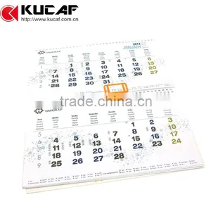 Large Wall Calendar Printed Cheap Walled Paper Clock Wholesale thumbnail-2