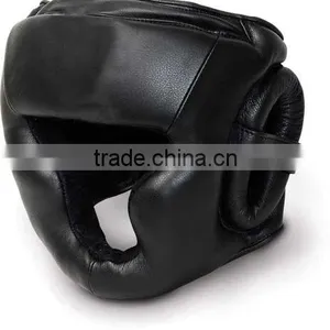 Boxing Head Guard Made of Cow Hide Leather thumbnail-1