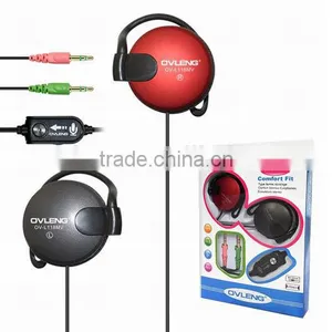 Stylish Earhook Style Headphone on Journey Trip Flight thumbnail-1