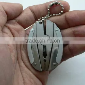 OEM Mini Folding Multi-Function Knife Pliers Keychain Gift UD06043 thumbnail-4