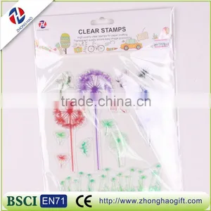 Flower Design Clear Stamp thumbnail-2