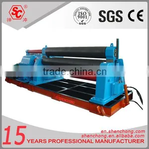 SW11-25x3200 Mechanical Hydraulic Stainless Steel Rolling Machine thumbnail-1