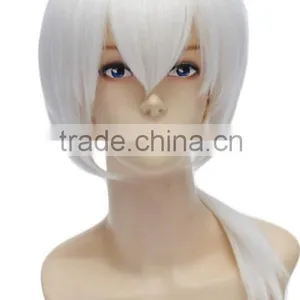 Cartoon White With Ponytials Wig N376 thumbnail-1