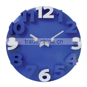 3D Colorful Convex Digital Wall Clock thumbnail-3