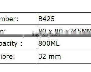 800ml PET Cylinder Refillable Shampoo Bottle thumbnail-3