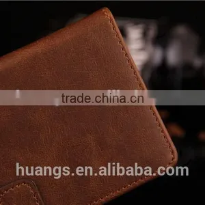 Exquisite PU Leather Pouch Stander Leather Case Flip Cover for Sony Xperia Z3 thumbnail-3