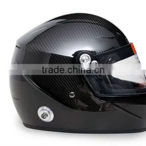 Carbon Full Face Helmet for F1 Racing With SNELL SAH2010 & FIA8858-2010 Standard thumbnail-1