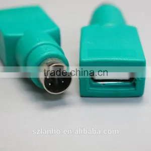 2016 New Hot Sale USB Female to PS2 Male Adapter Converter for Mouse and Keyboard thumbnail-1
