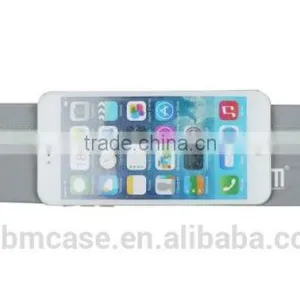 Grey Waist Bag Casual Waist Pack Sport Bag Waterproof Running Bags Purse Mobile Phone Case for SAMSUNG IPHONE Pocket thumbnail-1