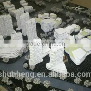 1/1000 Scale Model of Textile Business District Planning thumbnail-1