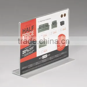 Eco-friendly a4 Acrylic Sign Holder Display thumbnail-1