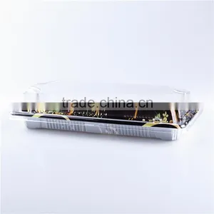 SM1-1102SY-BK Disposable Japanese Sushi Plates With Lid thumbnail-2