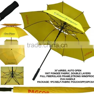2015 Fujian Rainbow Promotional Golf Umbrella thumbnail-5