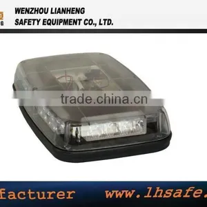 Amber Flashing Warning Light Emergency Car Magnetic Mount Mini Roof Light Bar TBD8180XA thumbnail-4