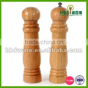 High Quality Bamboo Pepper Mill and Salt Shaker thumbnail-1