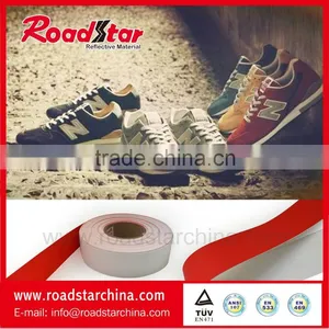 Colorful Reflective Pu Leather Sewing on Shoes thumbnail-1