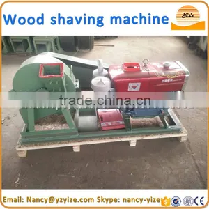 Woodworking Machinery Pine Tree Hard Wood Sawdust Shaving Making Mill Machine thumbnail-1