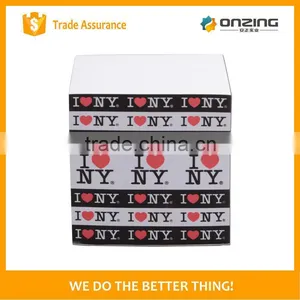 Non Sticky Woodfree Paper 4 Sides Custom Printing Cube Notepad thumbnail-2