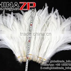 NO.1 Supplier ZPDECOR Best Selling Bleached White Fully Dyed Roosters Chicken Feathers thumbnail-6