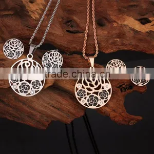 2 Gram Gold Plated Costume African Necklace Jewelry Sets thumbnail-3
