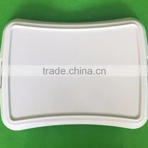 100% Melamine Popular Style Plastic Tray With 2 Handles thumbnail-3