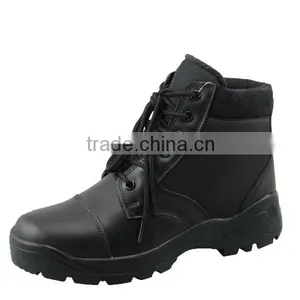 Tactical Boots Black Combat Boots Military and Civil Use Boots High Quality Factory Low Price Leather Boots thumbnail-1