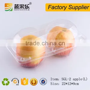 Customized Apple Fruit Packaging Box With 2 Cells thumbnail-5
