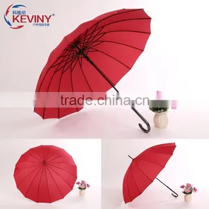 16k Straight Auto Open Umbrella Golf Umbrella Made by Chinese Umbrella Manufacturer China Umbrella thumbnail-3
