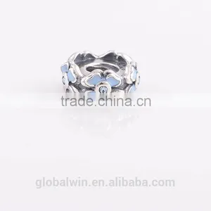 Blue Flower Charm Wholesale 925 Sterling Silver Charms With China Supplier thumbnail-3