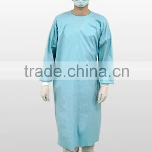 CE&ISO13485 Spunlace Surgical Gown Soft Breathable Direct Sale by Own Factory thumbnail-1