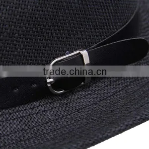 New Arrival Men Outdoor Plain Dyed Solid Color Hip Hop Cowboy Hat thumbnail-6