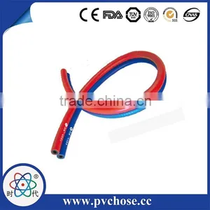 6mm 9mm Pvc and Rubber Oxyen Acetylene Twin Hose,pvc and Rubber Mono-hose,green and Red Twin Welding Hose for Air thumbnail-1