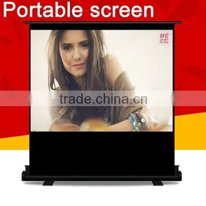 Hot Sale Matte White Ground Business Screen, Portable Projection Screen, Business Table Projection Screen thumbnail-1